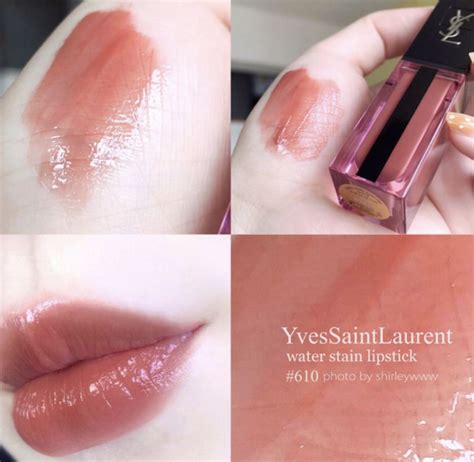 ysl water stain lipstick 610|ysl water stain lipstick.